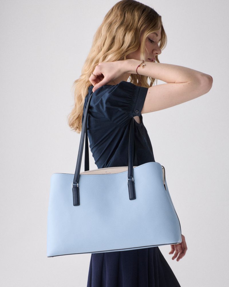 KateSpade Thompson Street Commuter Tote Bag North Star Multi