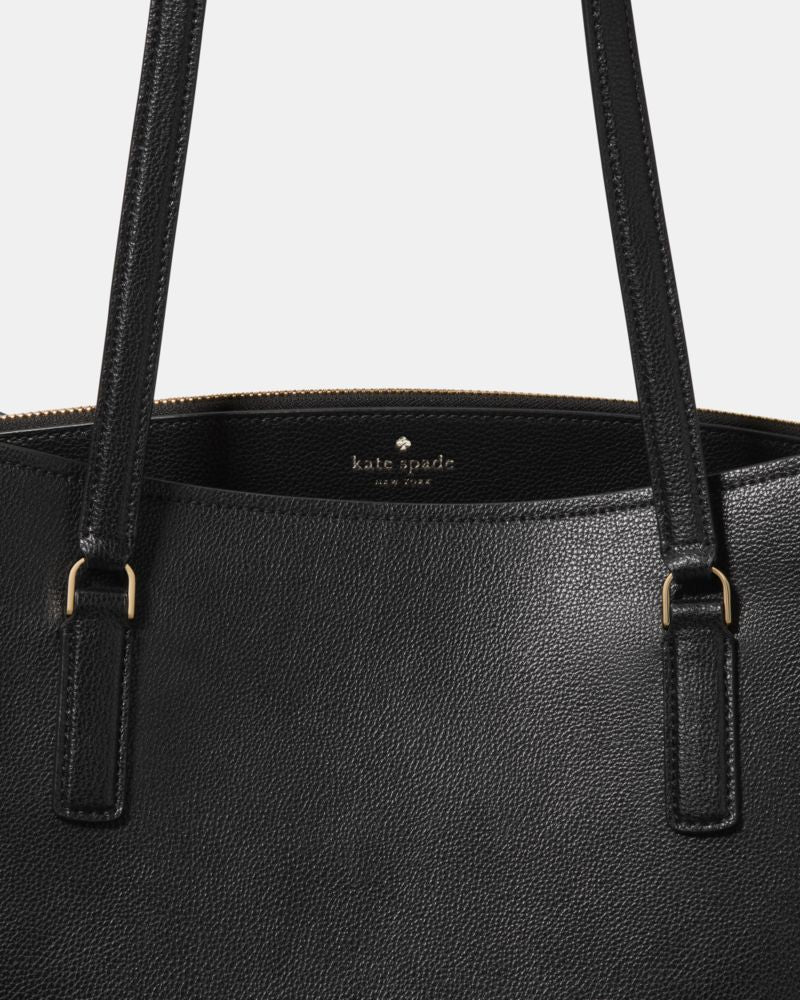 KateSpade Thompson Street Commuter Tote Bag Black