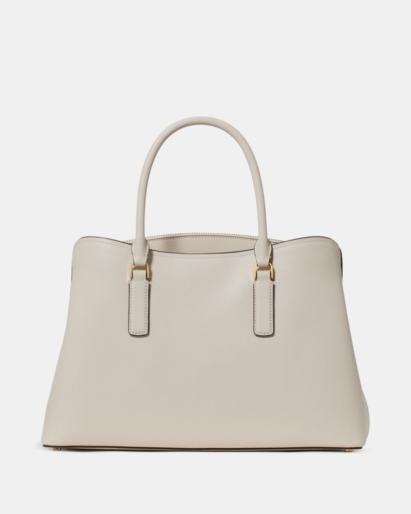 KateSpade Thompson Street Satchel Bag Cashew Milk