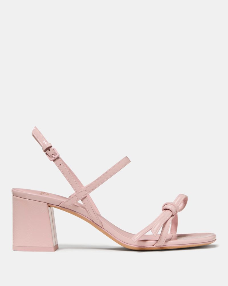 Katespade Loop Block Heel Sandal Tutu Pink