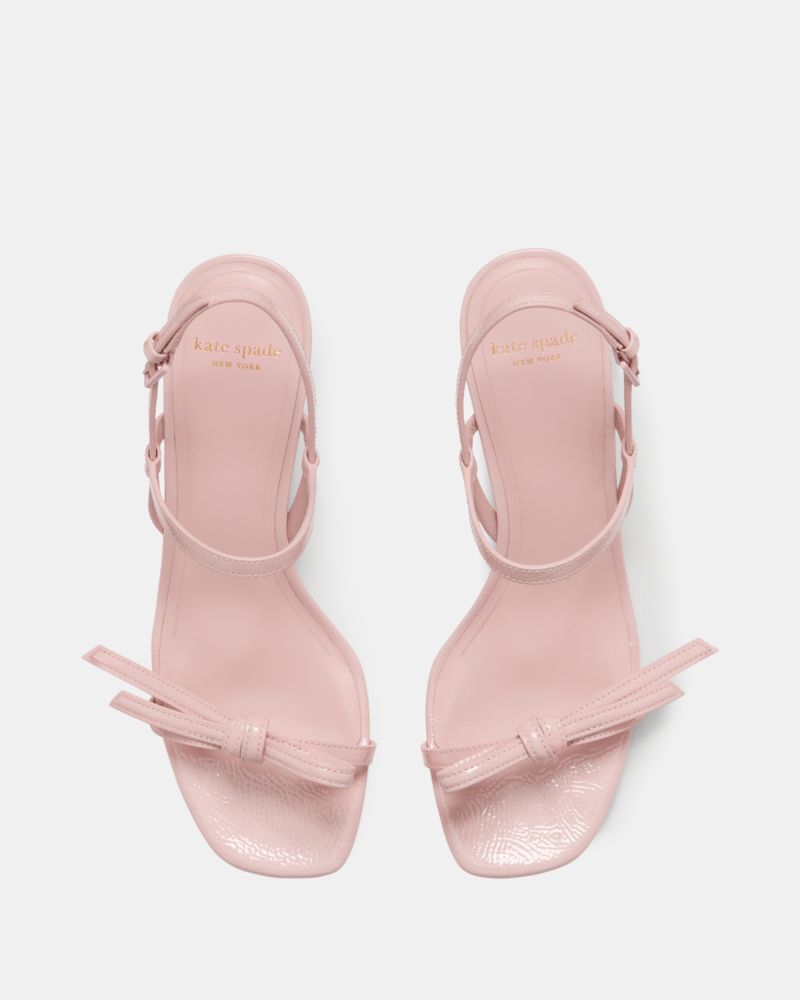 Katespade Loop Block Heel Sandal Tutu Pink