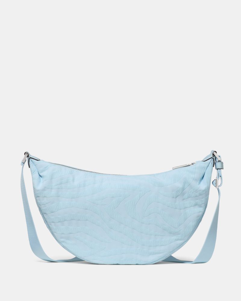 KateSpade Carter Zebra Sling Crossbody Bag Blue Multicolor