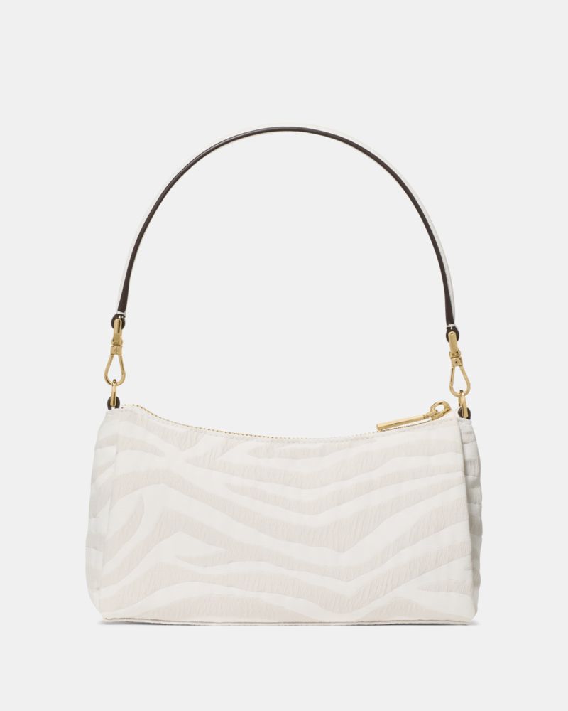 KateSpade Carter Zebra Cargo Crossbody Bag Natural Multi