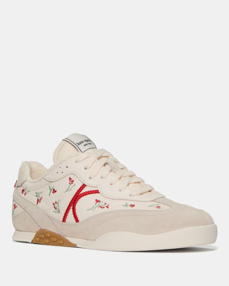 Katespade Ks Drift Sneaker Cream Barberry
