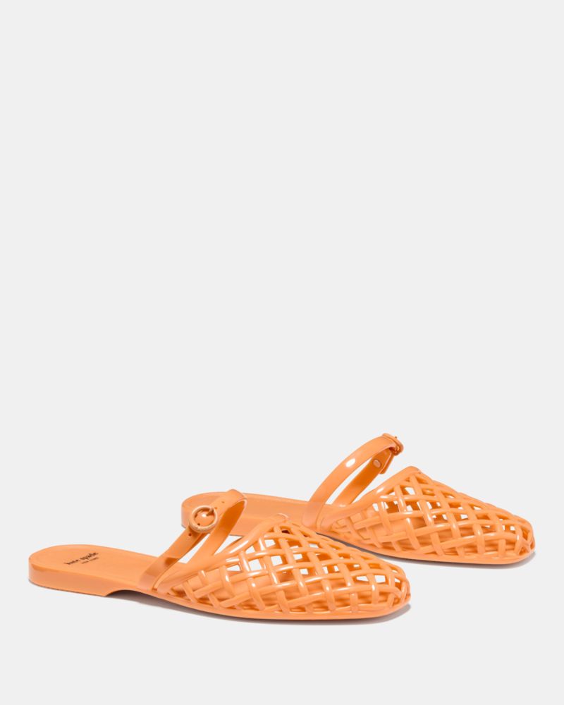 Katespade Jellyfish Mule Flat Desert Sunset