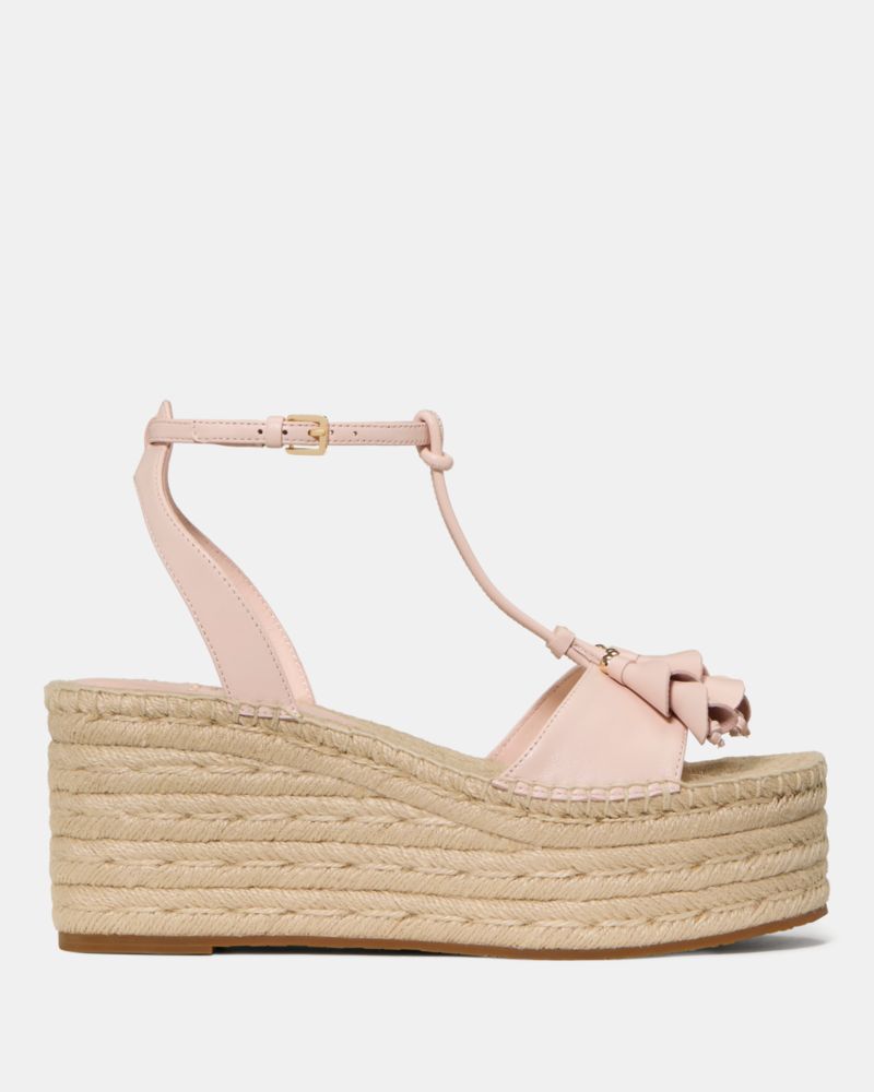 Katespade Lily Espadrille Wedge Sandal Morning Beach