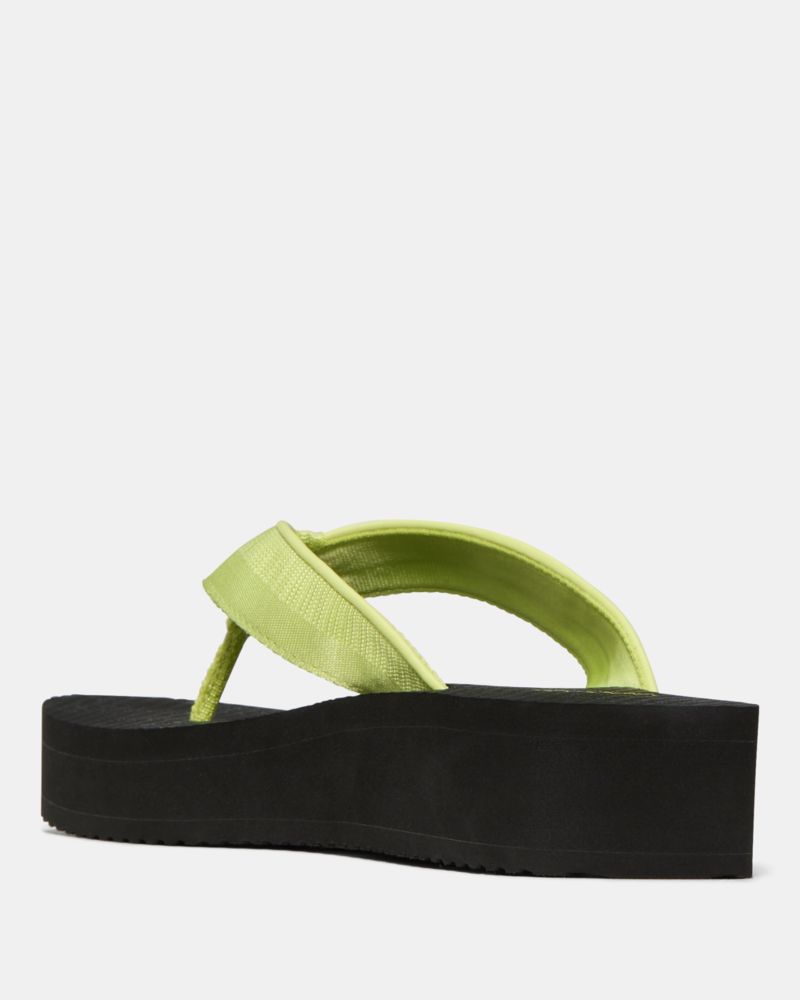 Katespade Sam Icon Platform Flip Flop Sandal Bosc Pear