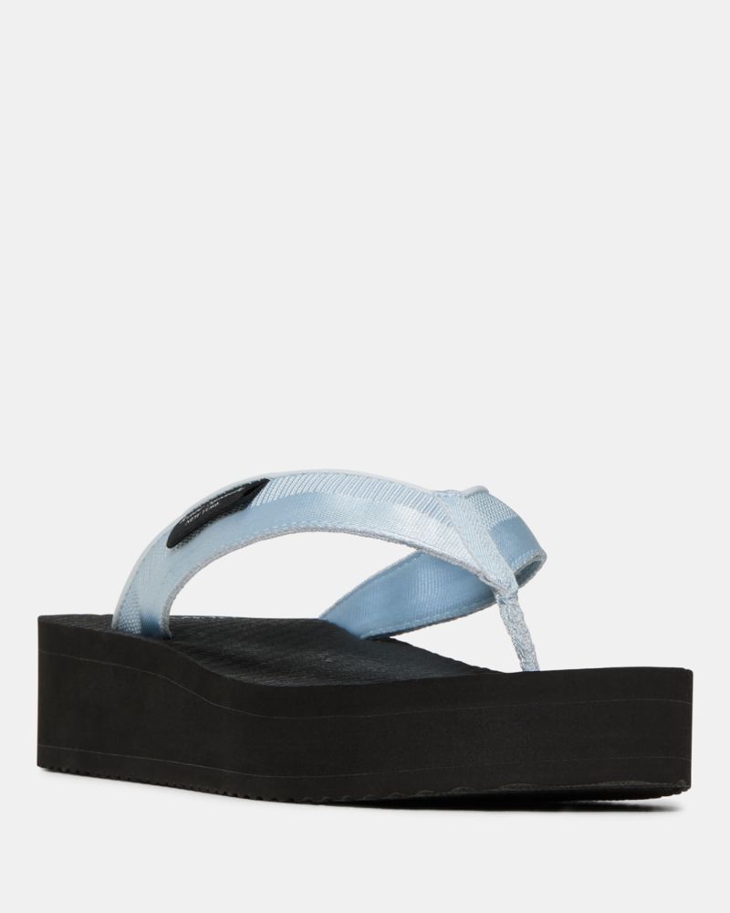 Katespade Sam Icon Platform Flip Flop Sandal Pale Saphire