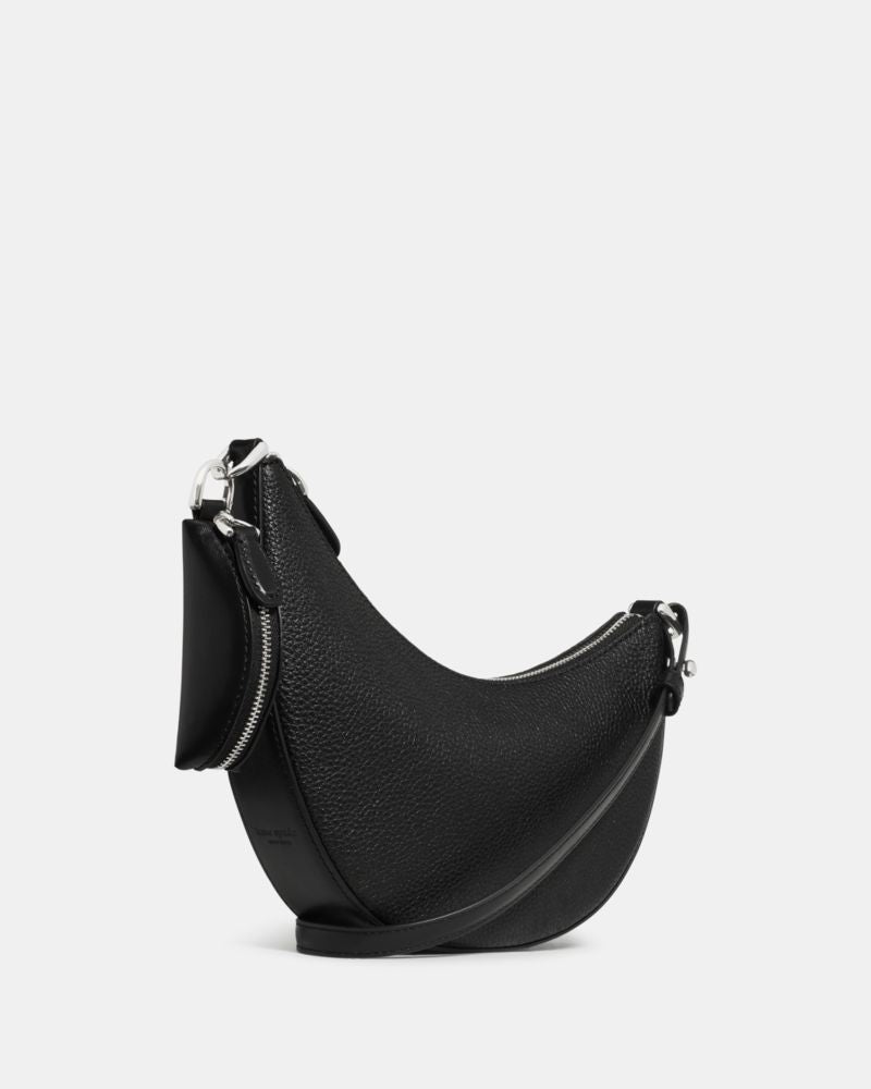 KateSpade Duo Mini Shoulder Bag Black Silver
