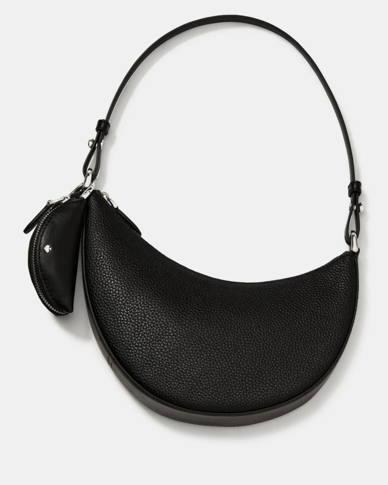 KateSpade Duo Mini Shoulder Bag Black Silver
