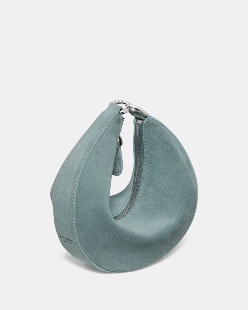 KateSpade Duo Suede Mini Shoulder Bag Dark English Sea