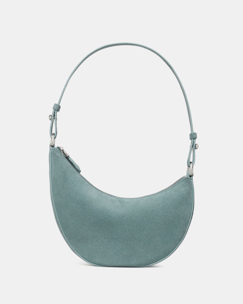 KateSpade Duo Suede Mini Shoulder Bag Dark English Sea