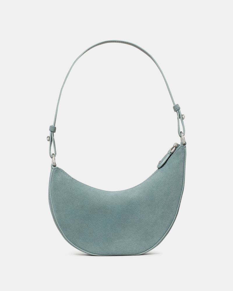 KateSpade Duo Suede Mini Shoulder Bag Dark English Sea
