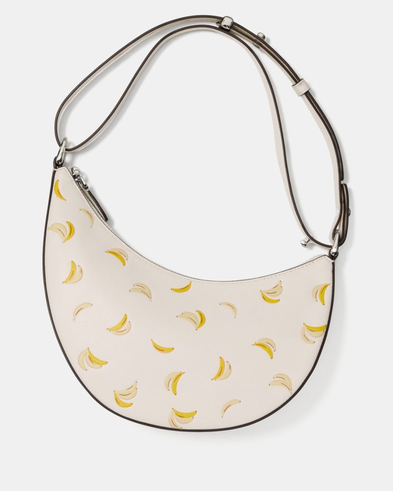 KateSpade Duo Banana Crossbody Bag Cream Multi