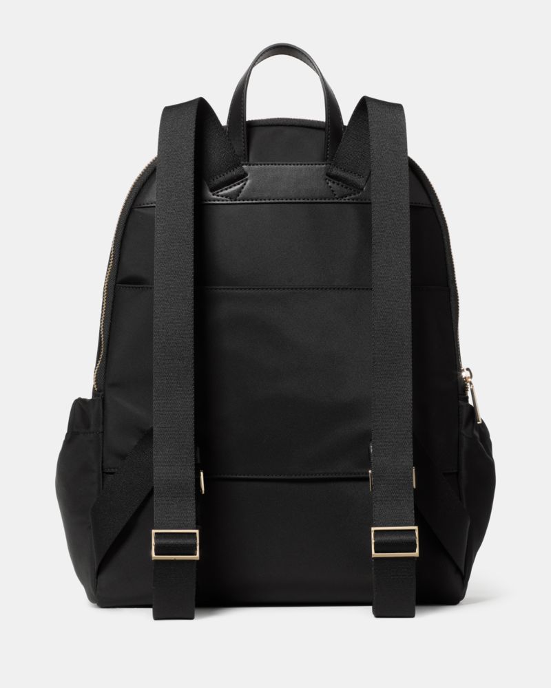 KateSpade Carter Nylon Large Dome Backpack Black