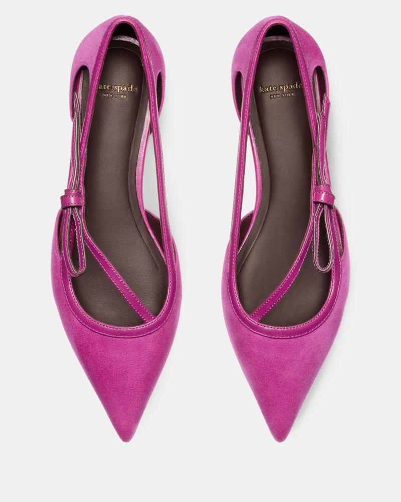 Katespade Loop Flat Beet