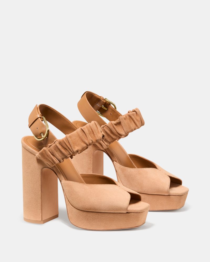 Katespade Sylvie Platform Sandal Bungalow Brown