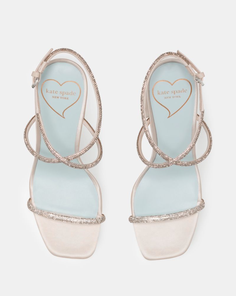 Katespade Say I Do Heeled Sandal Cream