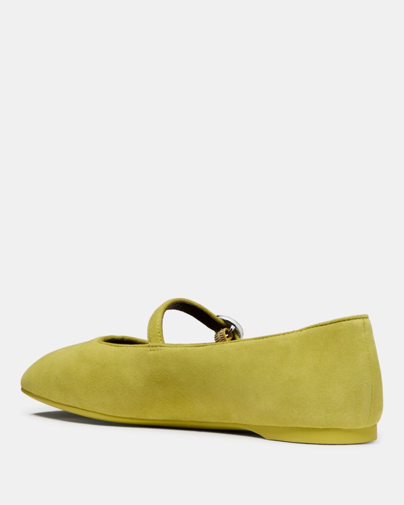 Katespade Halo Mary Jane Flat Light Laurel Leaf