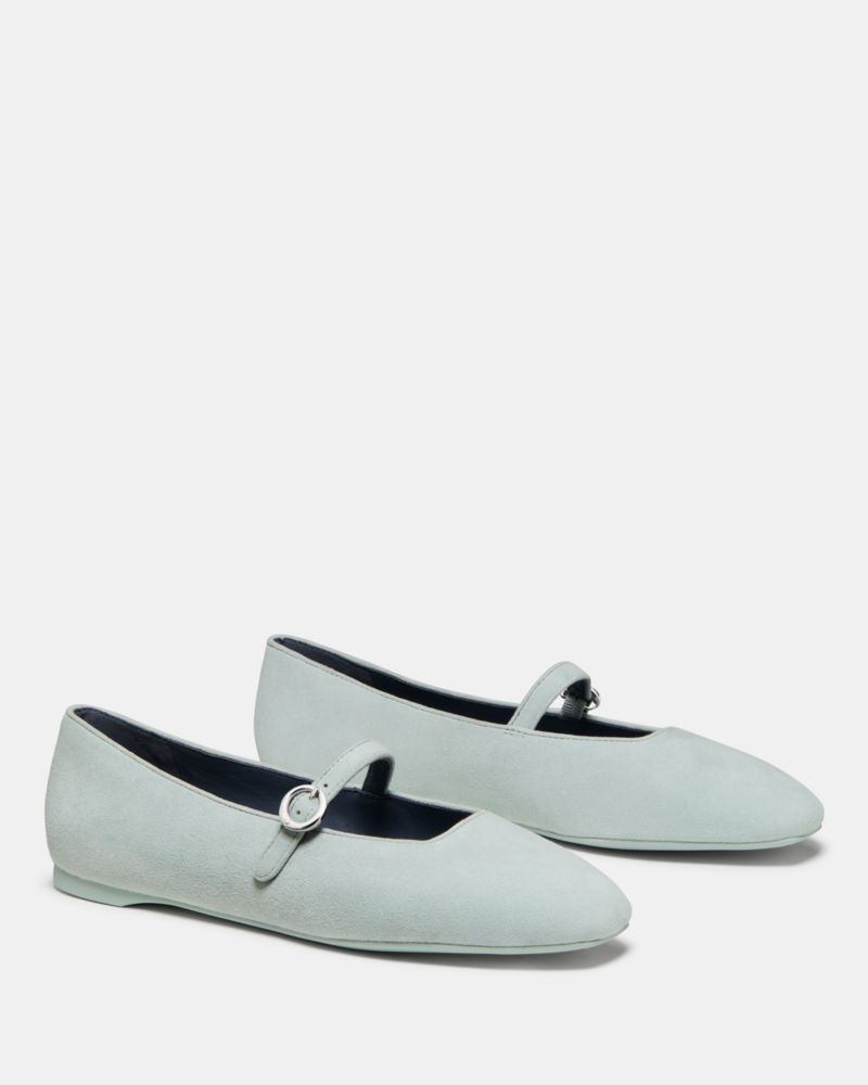 Katespade Halo Mary Jane Flat Lake Mist