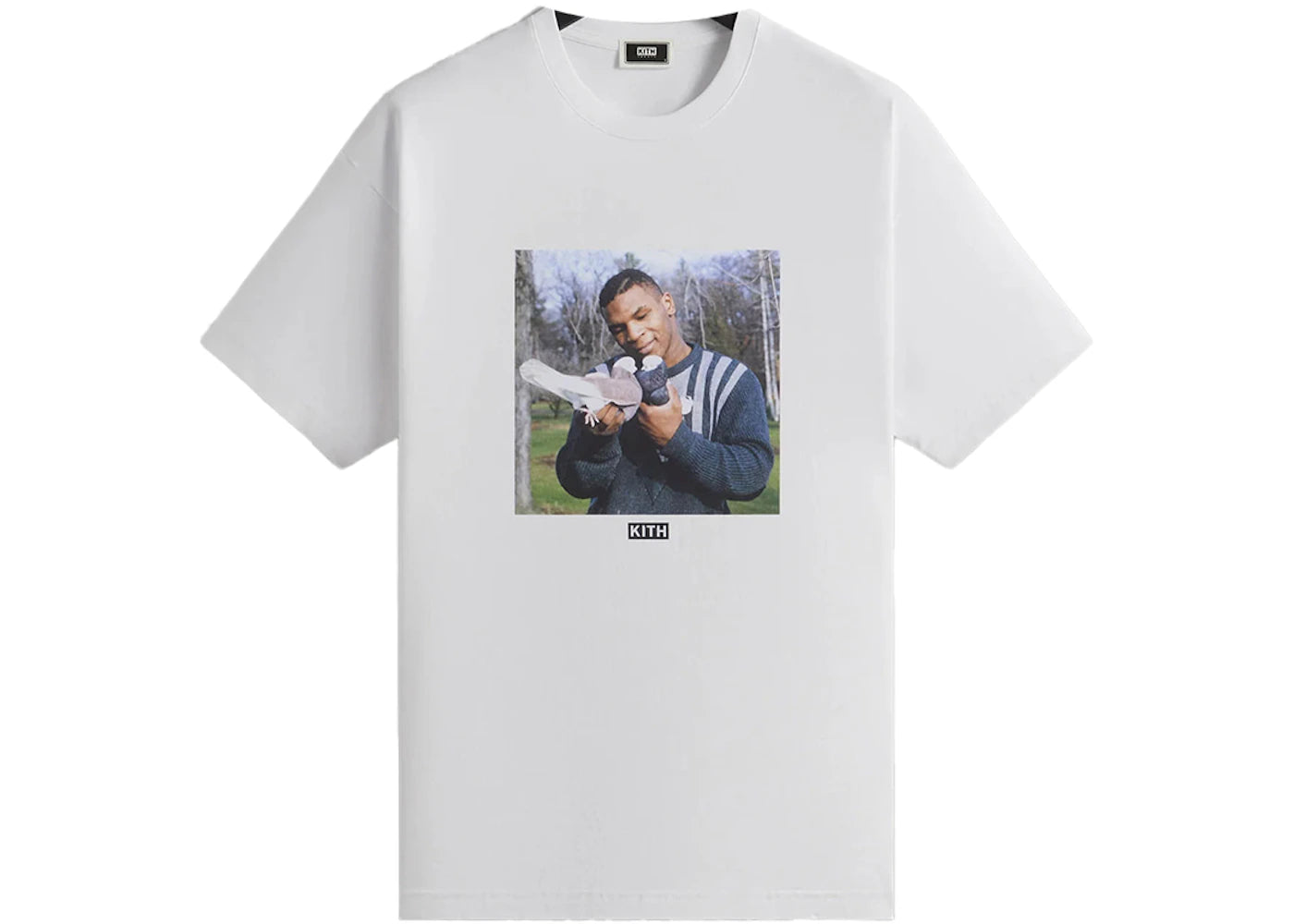 kith mike tyson vintage tee white