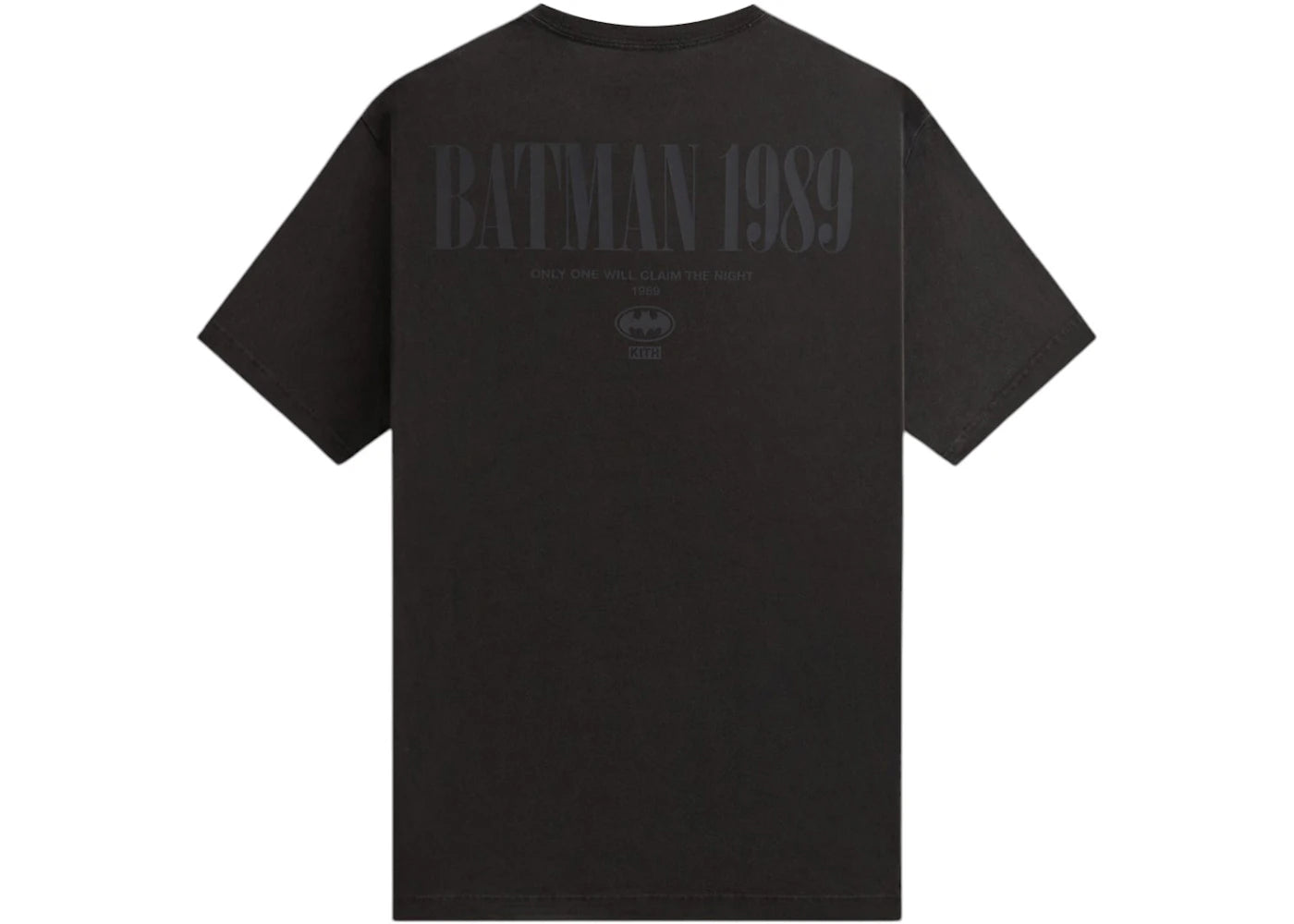 kith x batman 1989 vintage tee black