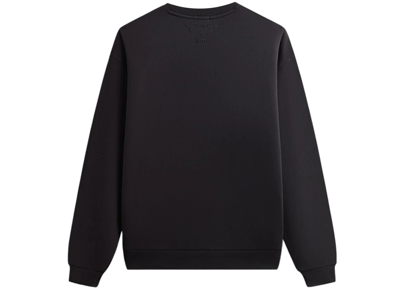 kith x batman classic vintage nelson crewneck black