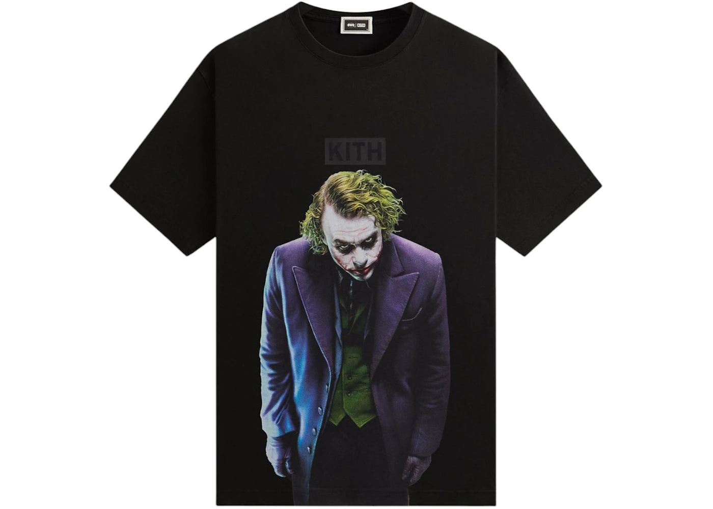 kith x batman joker tee black