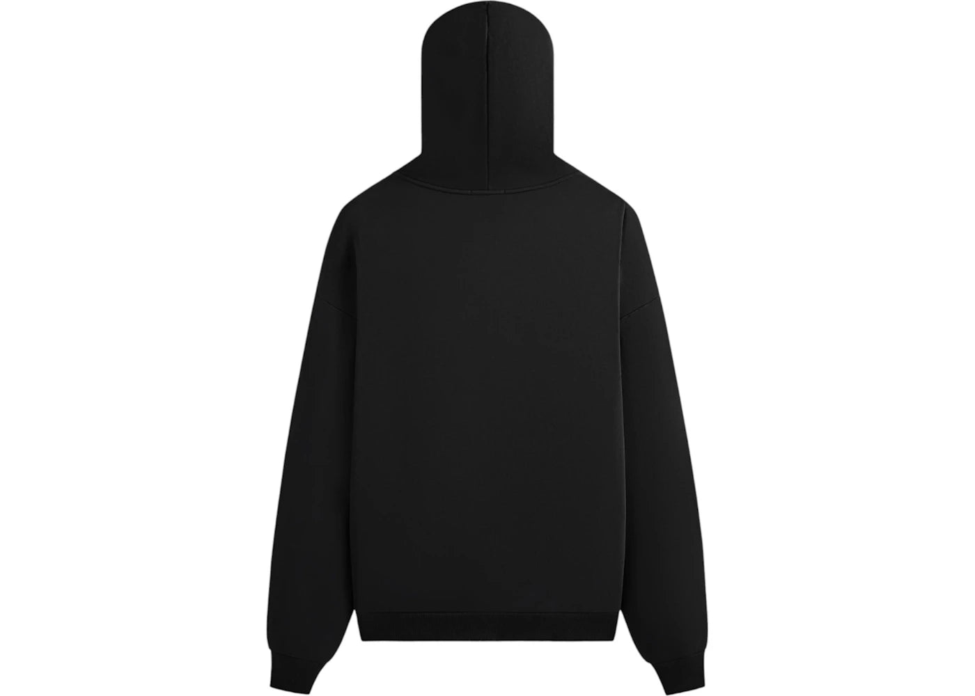 kith x batman logo vintage nelson hoodie black