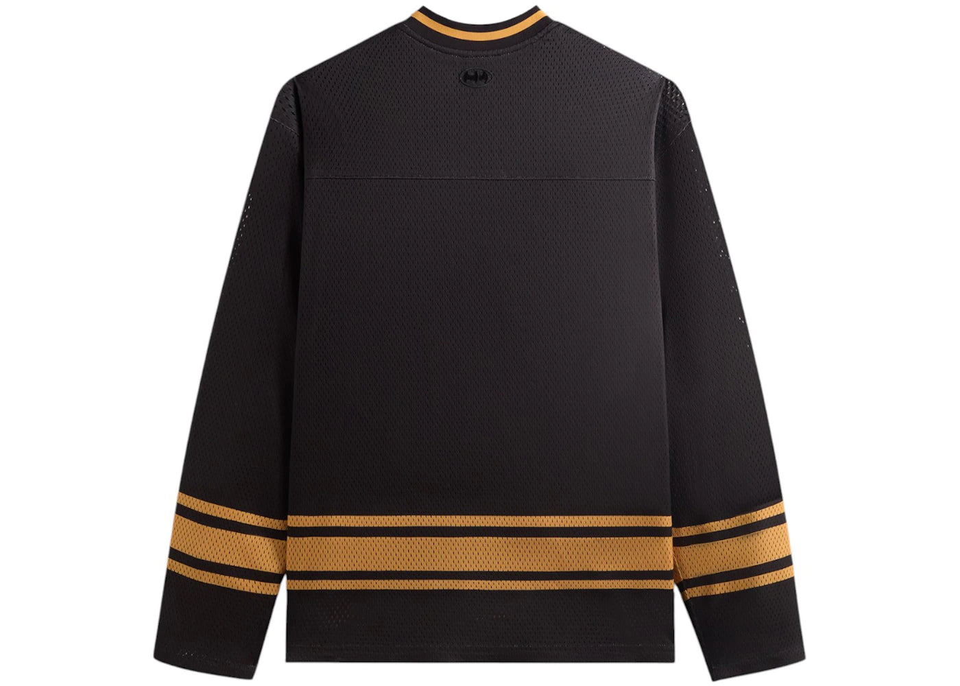 kith x batman long sleeve malik jersey black