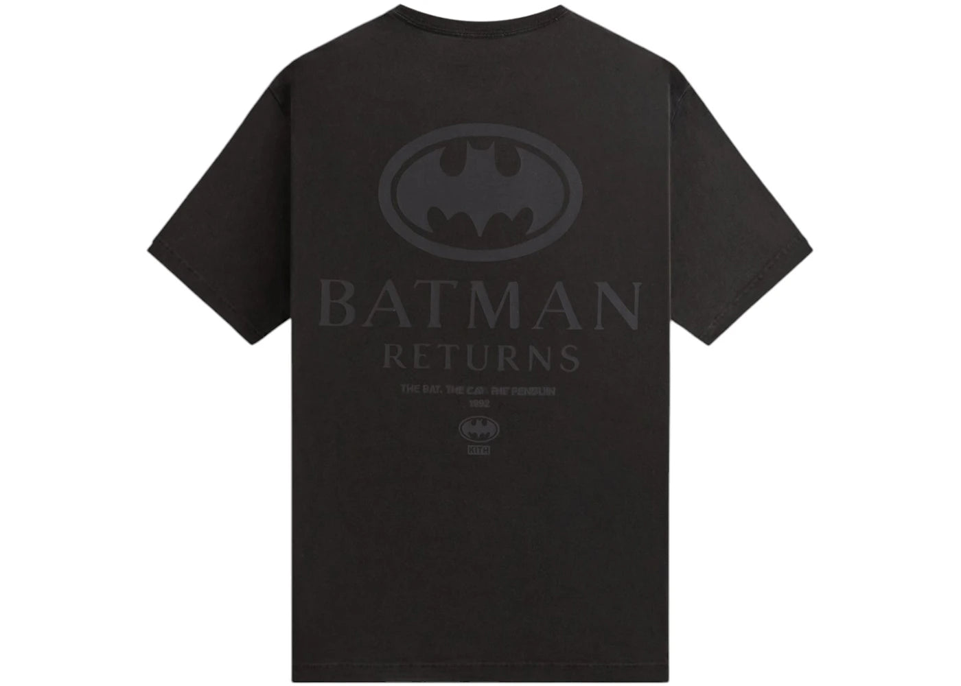 kith x batman returns vintage tee black