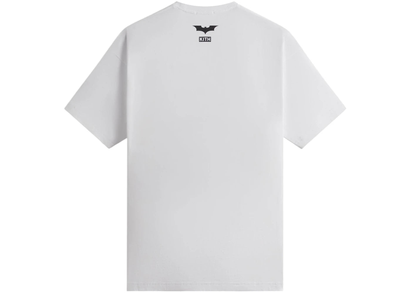 kith x batman shattered vintage tee white