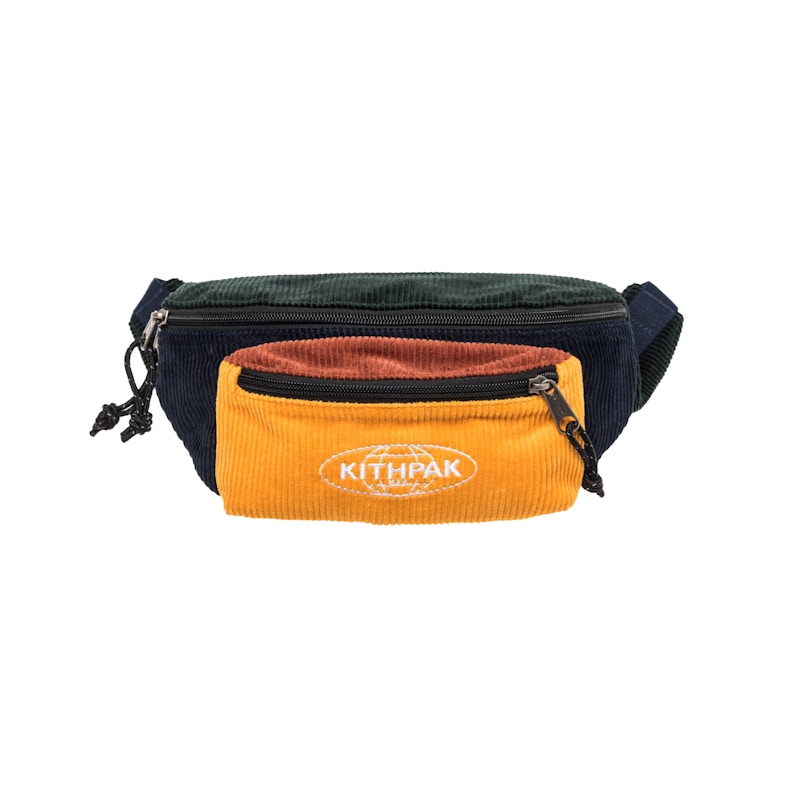 Kith X Eastpak Corduroy Fanny Pack Multicolor