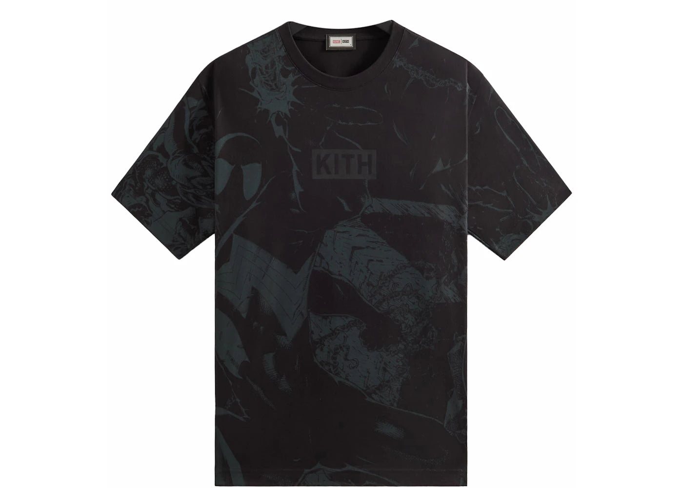 kith x marvel sinister six vintage tee black