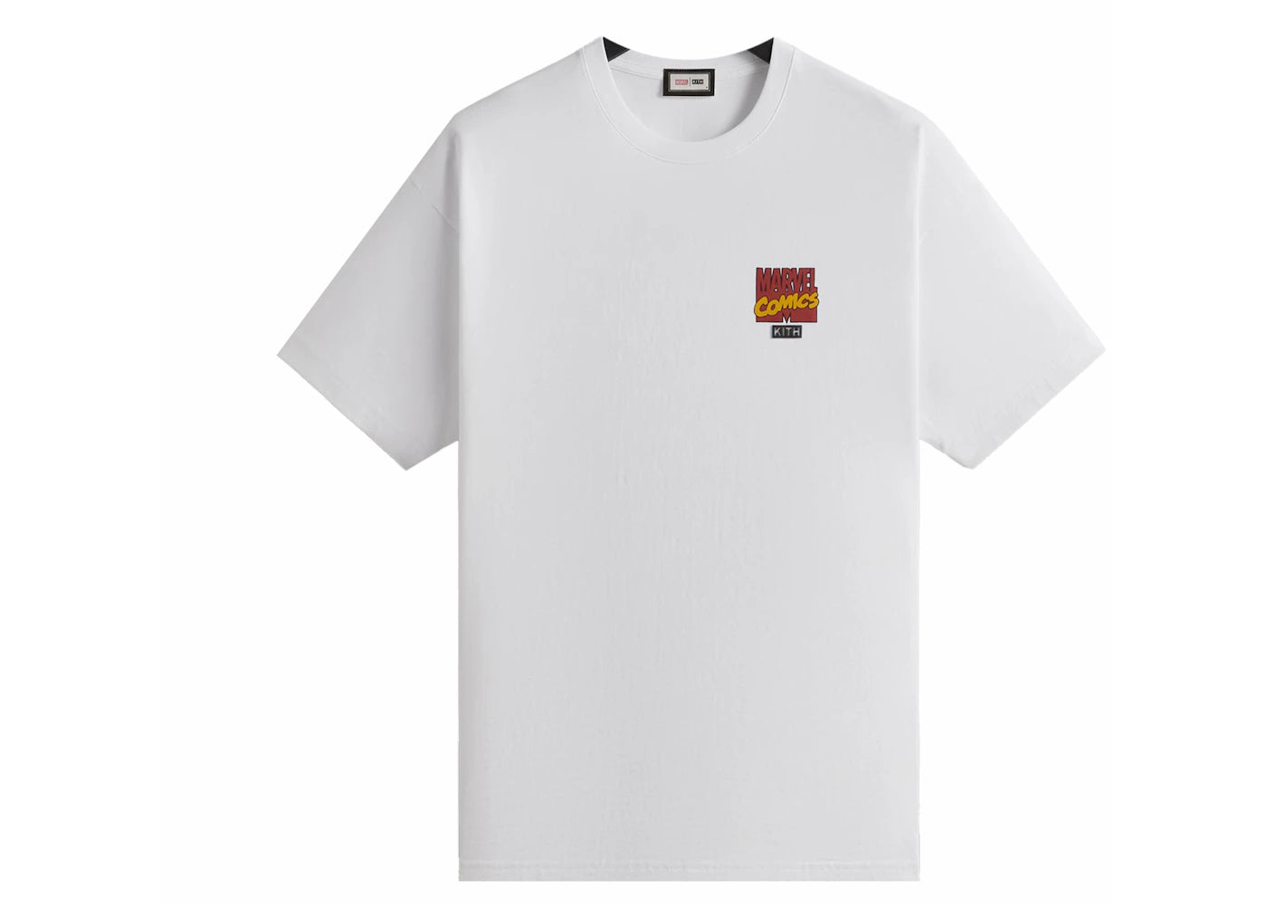 kith x marvel universe vintage tee white
