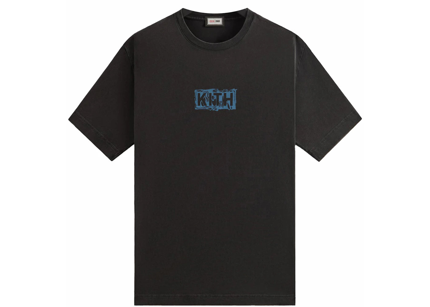 kith x marvel venom vintage tee black