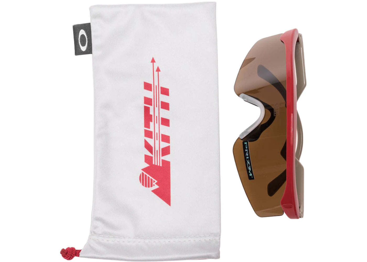 Kith X Oakley Razorblade Sunglasses Red