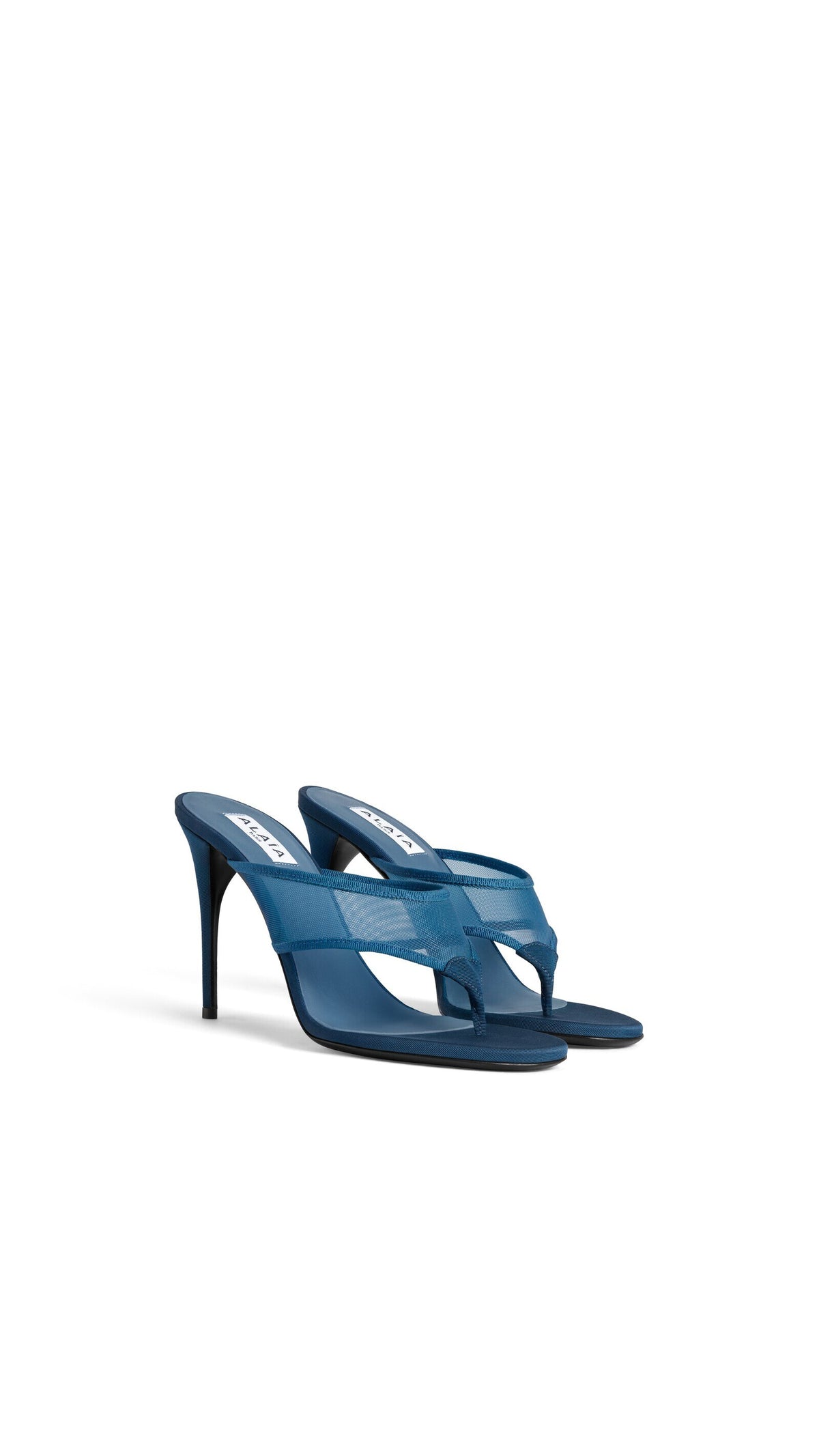 Alaïa Mules Tong In Mesh