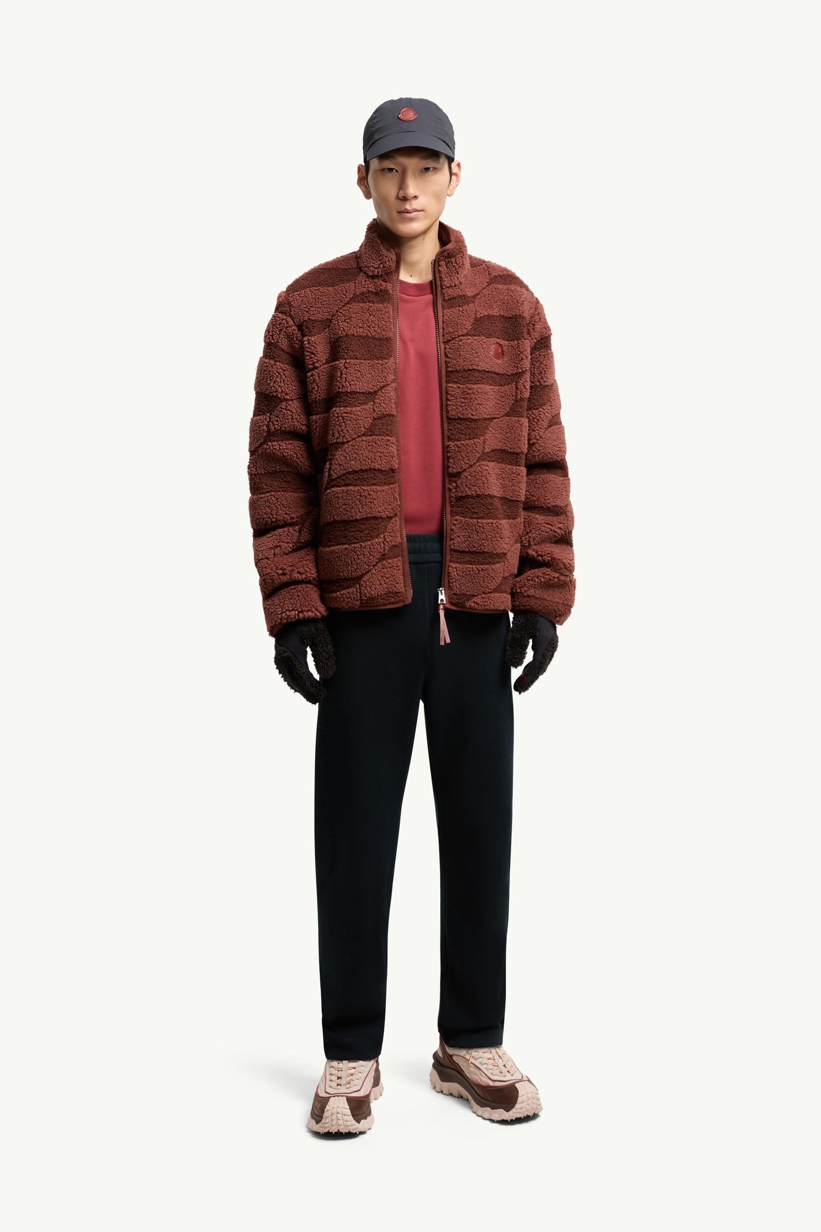 Moncler Stitch-Detailed Sweatpants Navy Blue Navy Blue