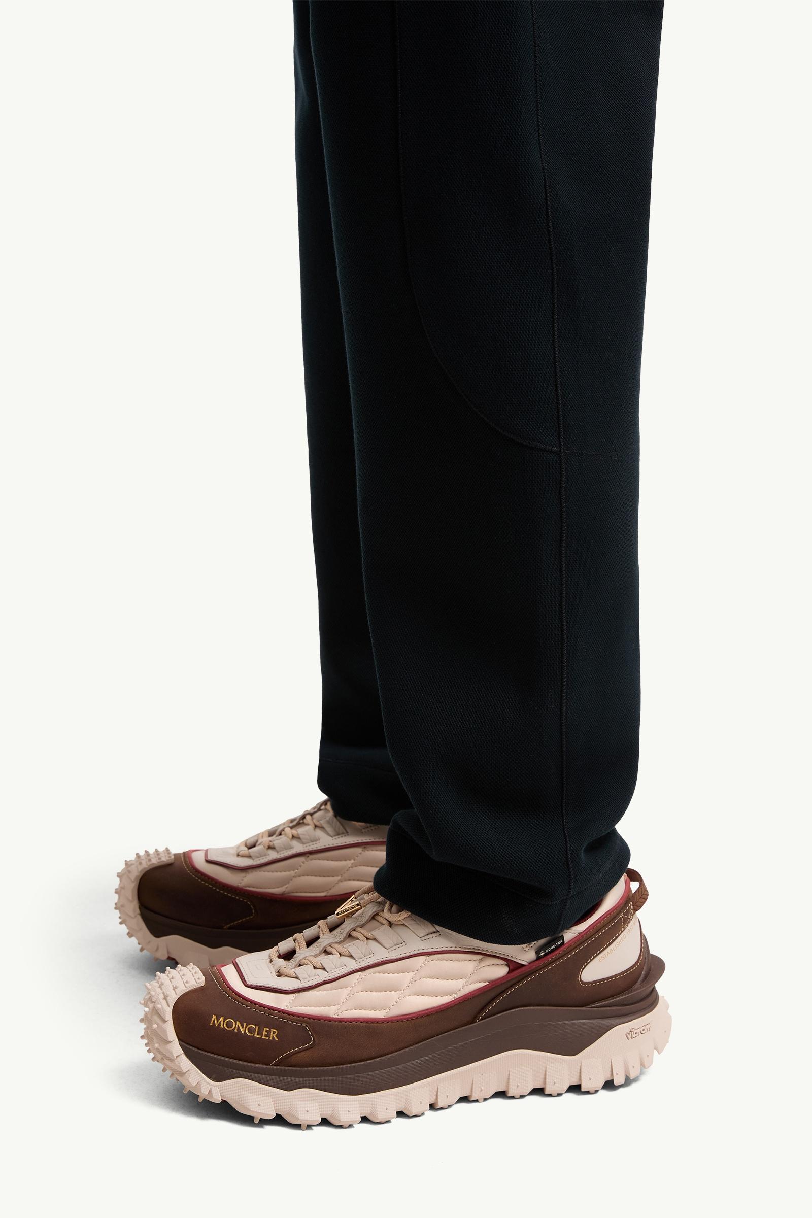 Moncler Stitch-Detailed Sweatpants Navy Blue Navy Blue