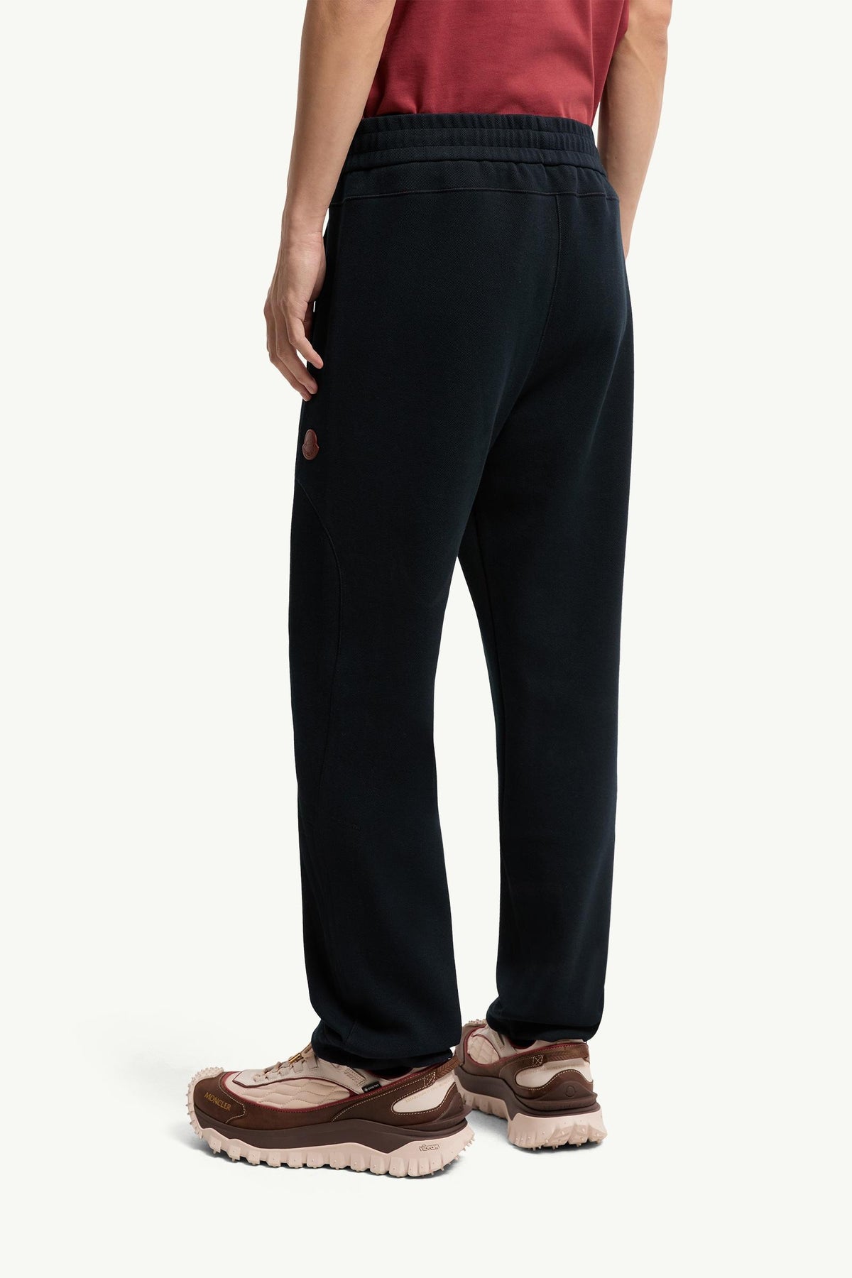 Moncler Stitch-Detailed Sweatpants Navy Blue Navy Blue