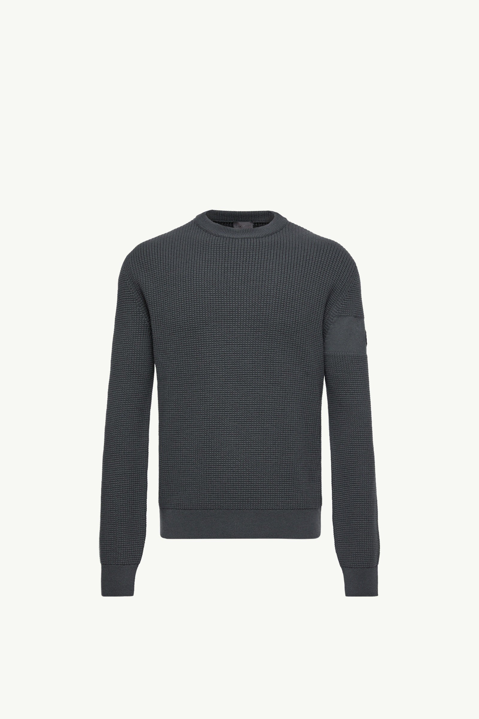 Moncler Logo Wool Sweater Dark Grey Dark Grey