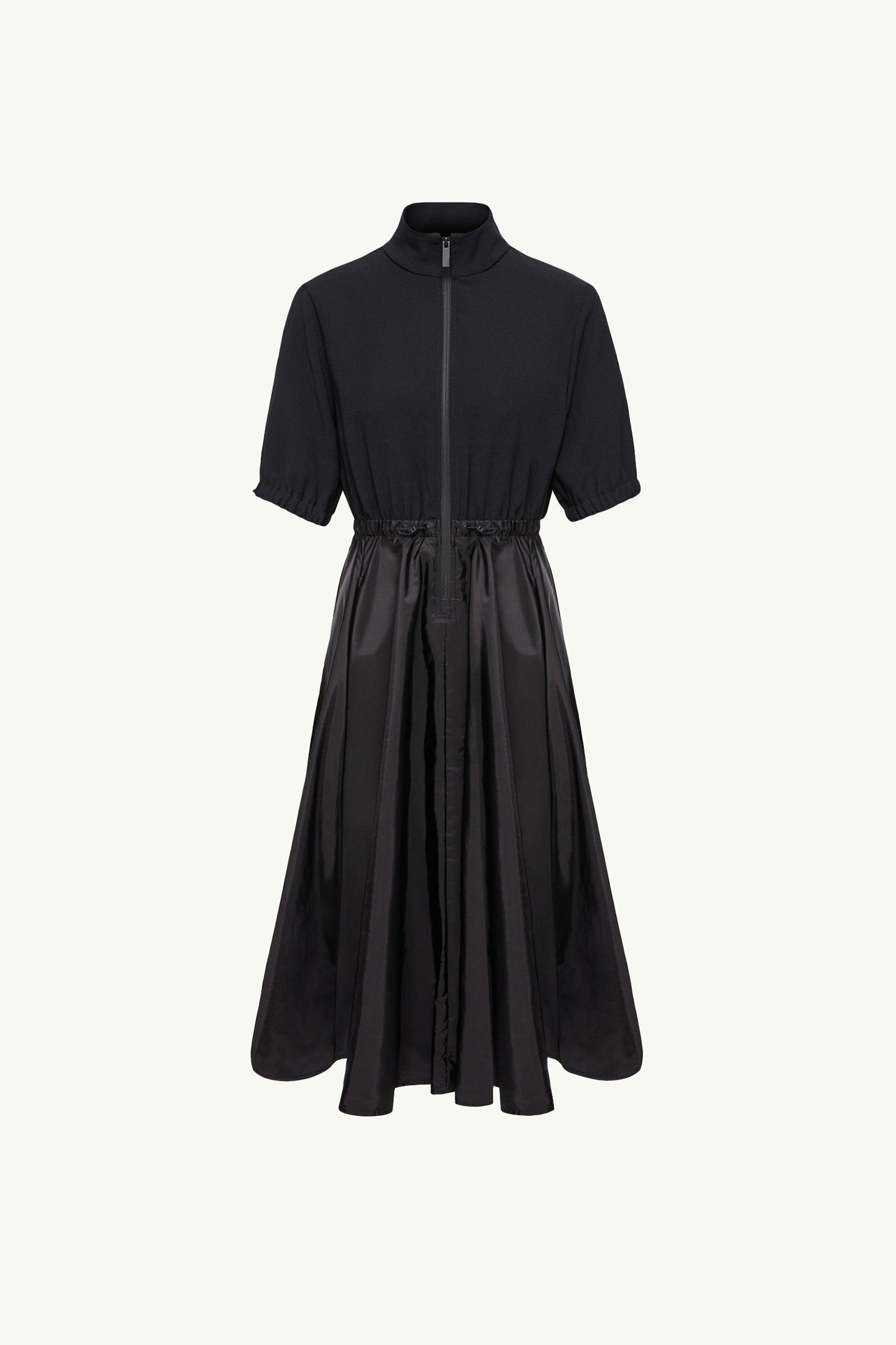 Moncler Midi Dress Black Black
