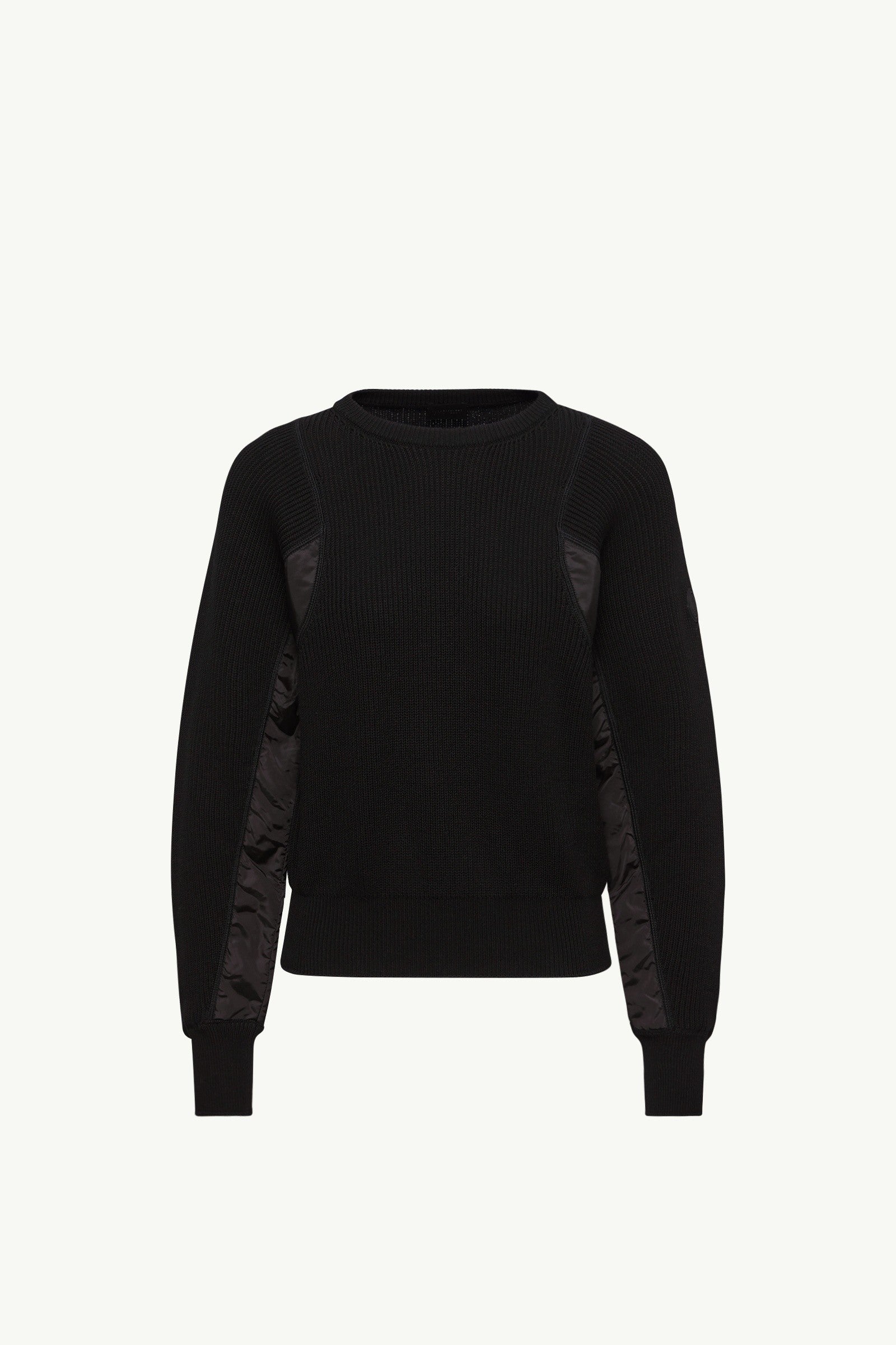 Moncler Cotton Sweater Black Black