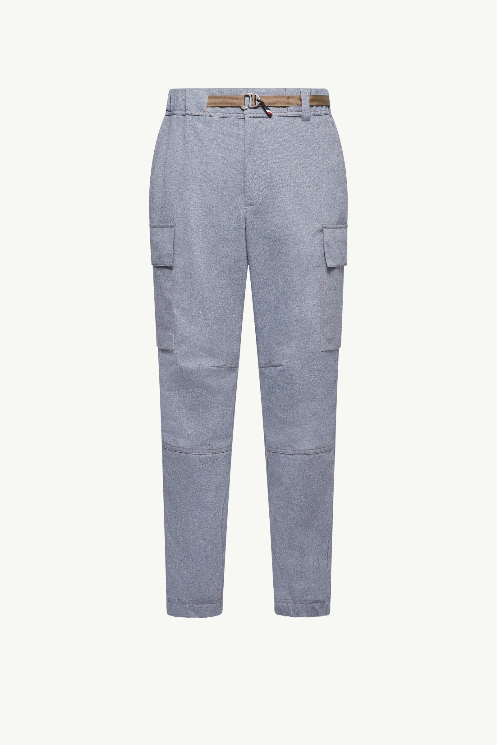 Moncler Chambray Jogging Pants Light Blue Light Blue