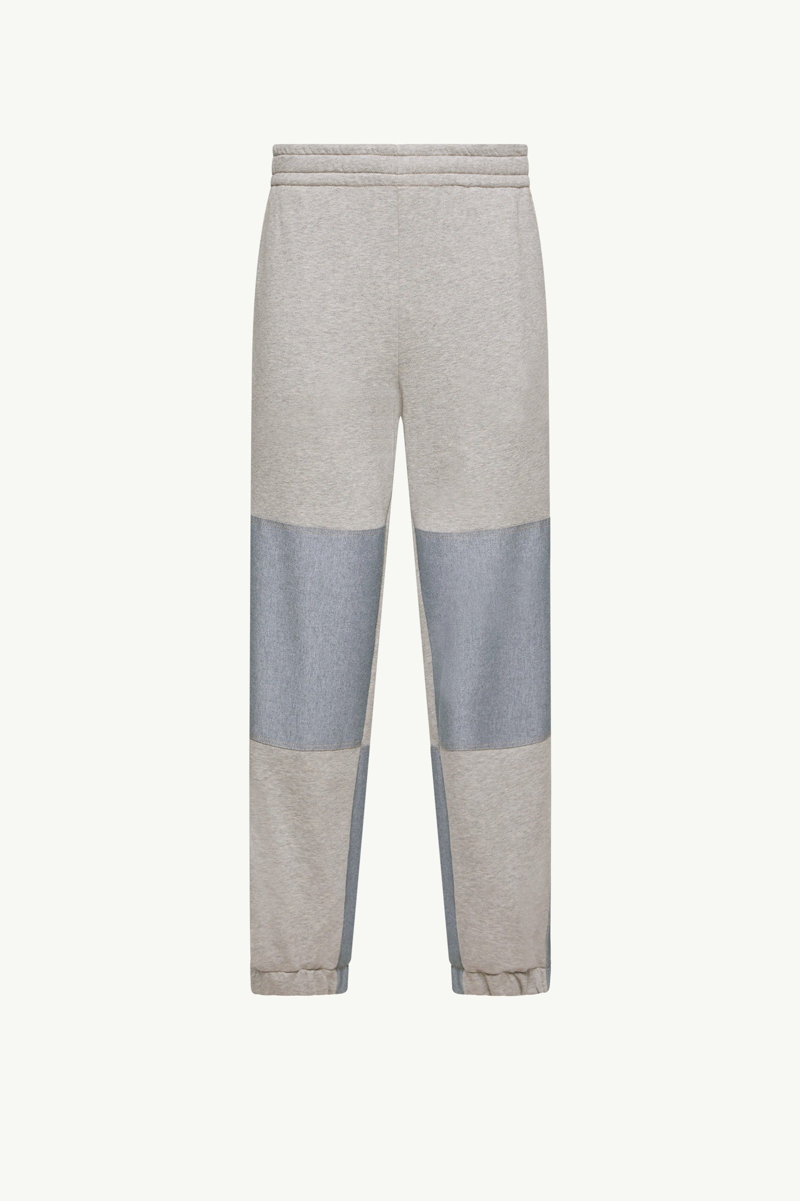 Moncler Cotton & Chambray Sweatpants Grey Grey