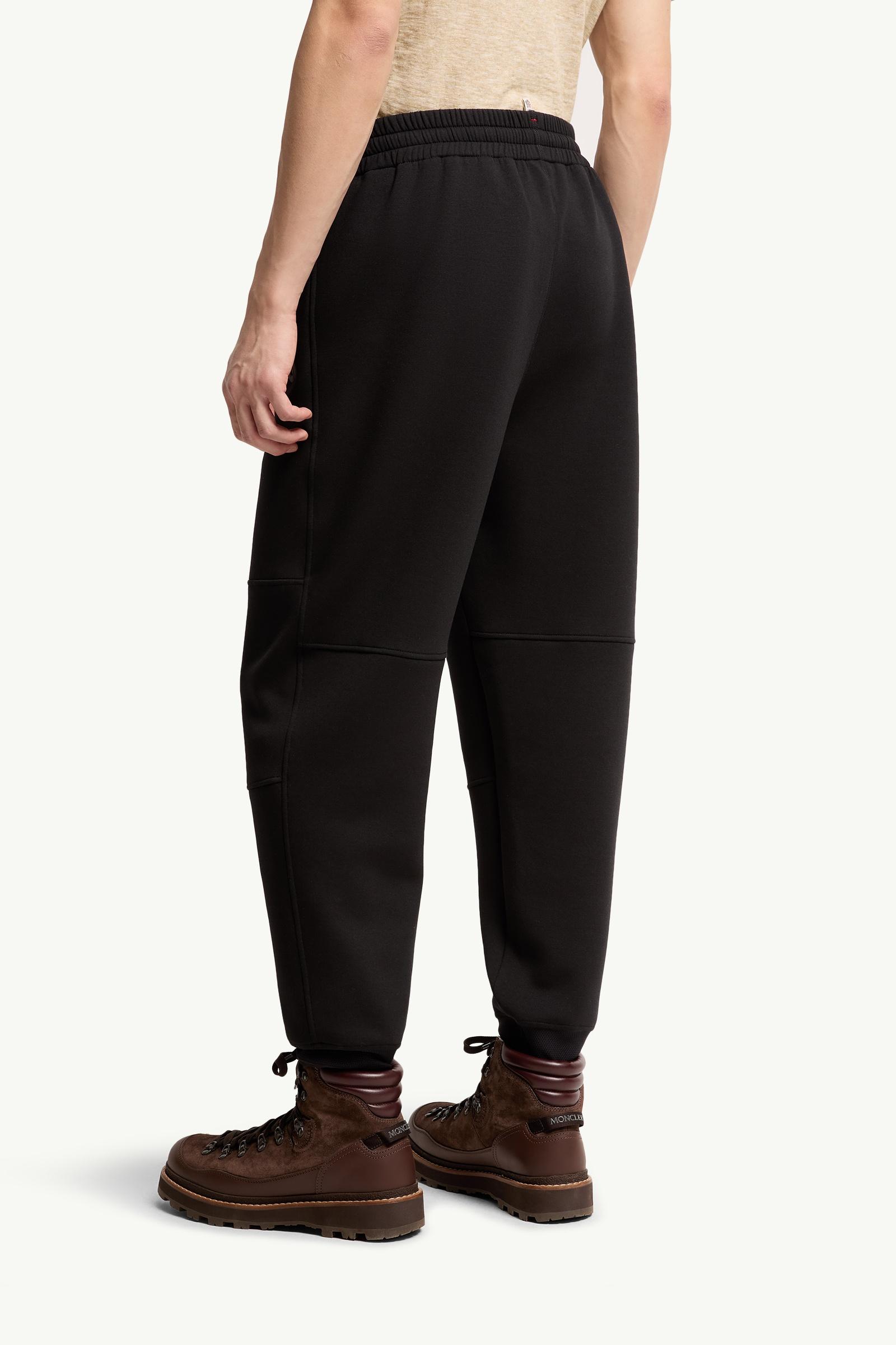 Moncler Logo Sweatpants Black Black