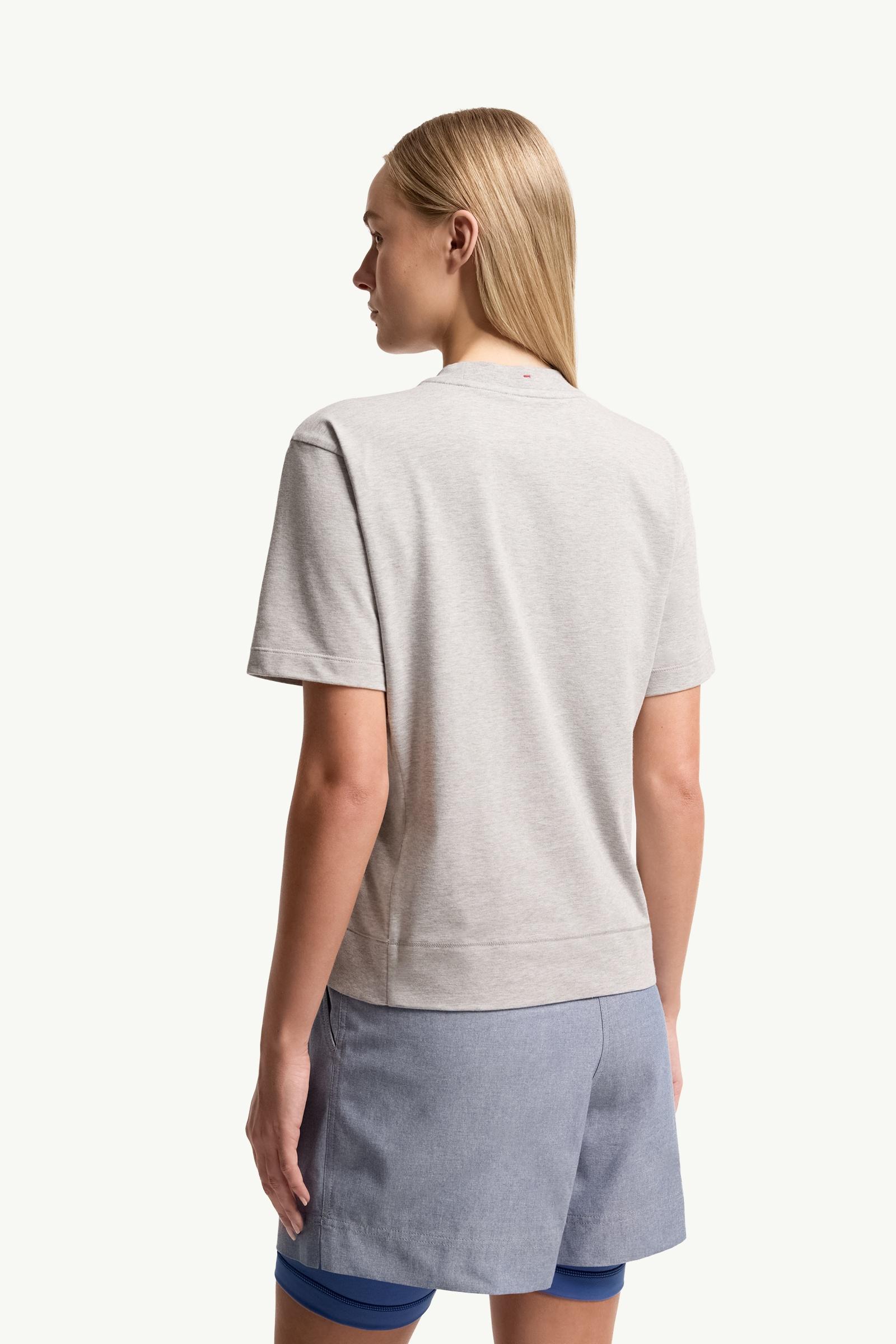 Moncler Logo Patch Cotton Blend T-Shirt (Three Pack) White & Black & Grey White & Black & Grey