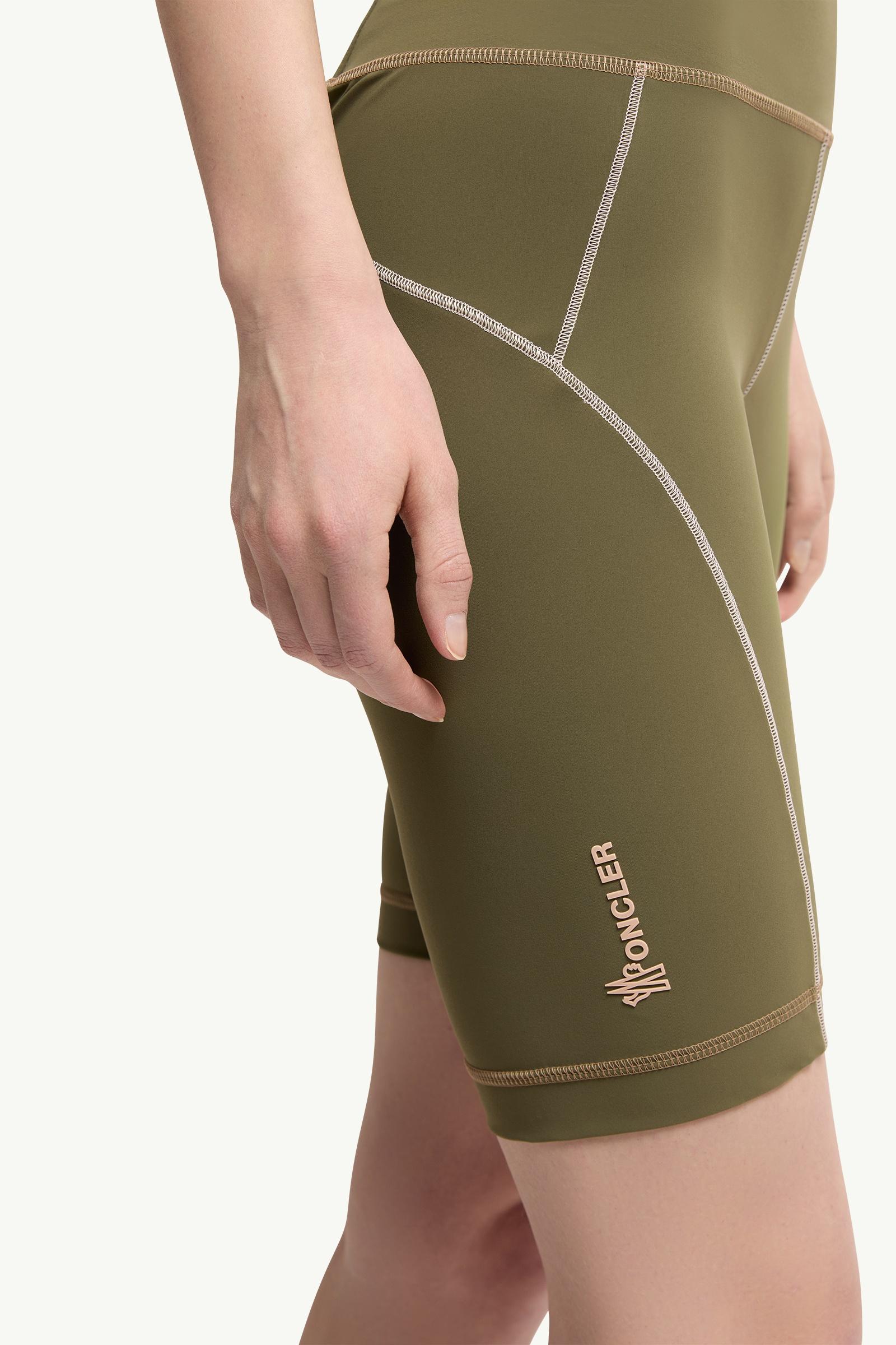 Moncler Polartec® Shorts Olive Green Olive Green