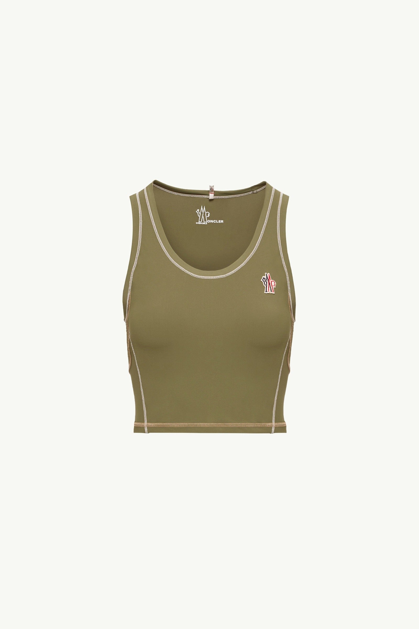 Moncler Polartec® Tank Top Olive Green Olive Green
